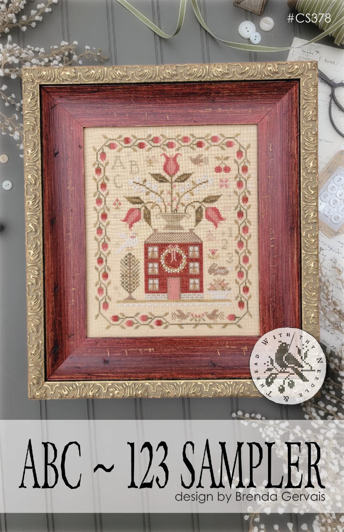 ABC - 123 Sampler - With Thy Needle & Thread