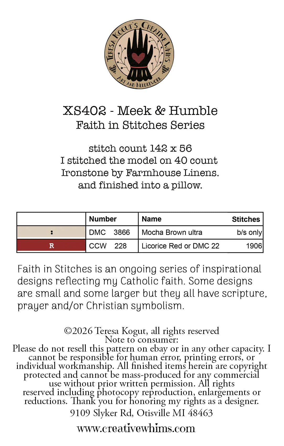 **Coming Soon** - Meek and Humble - Teresa Kogut