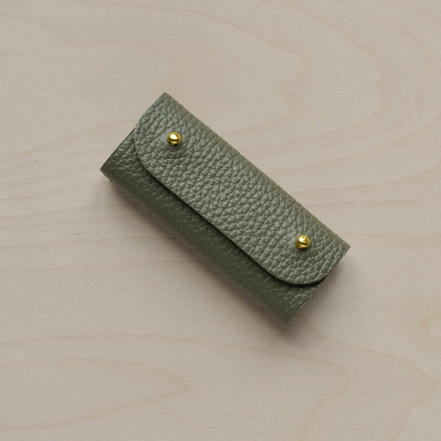 Leather Mini Sewing Needle Case