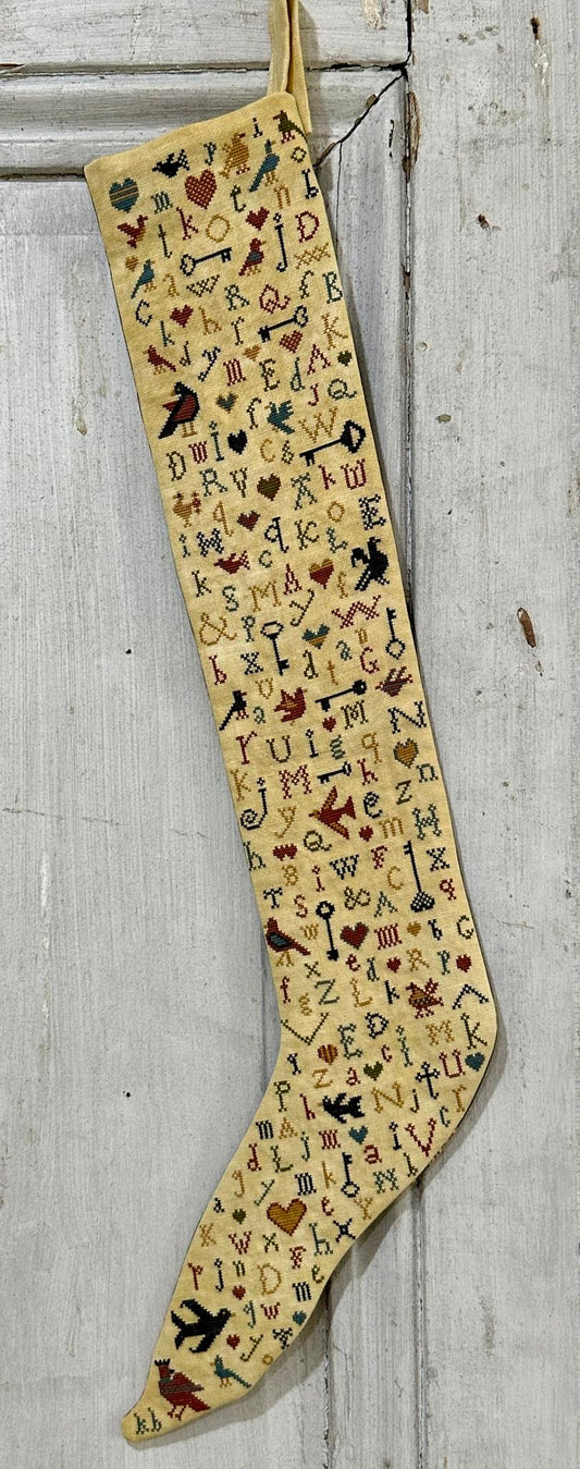 A Primitive Stocking - Kathy Barrick