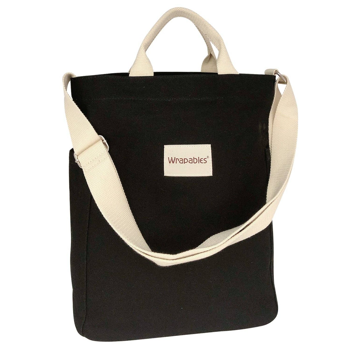 Wrapables Canvas Cross Body Tote