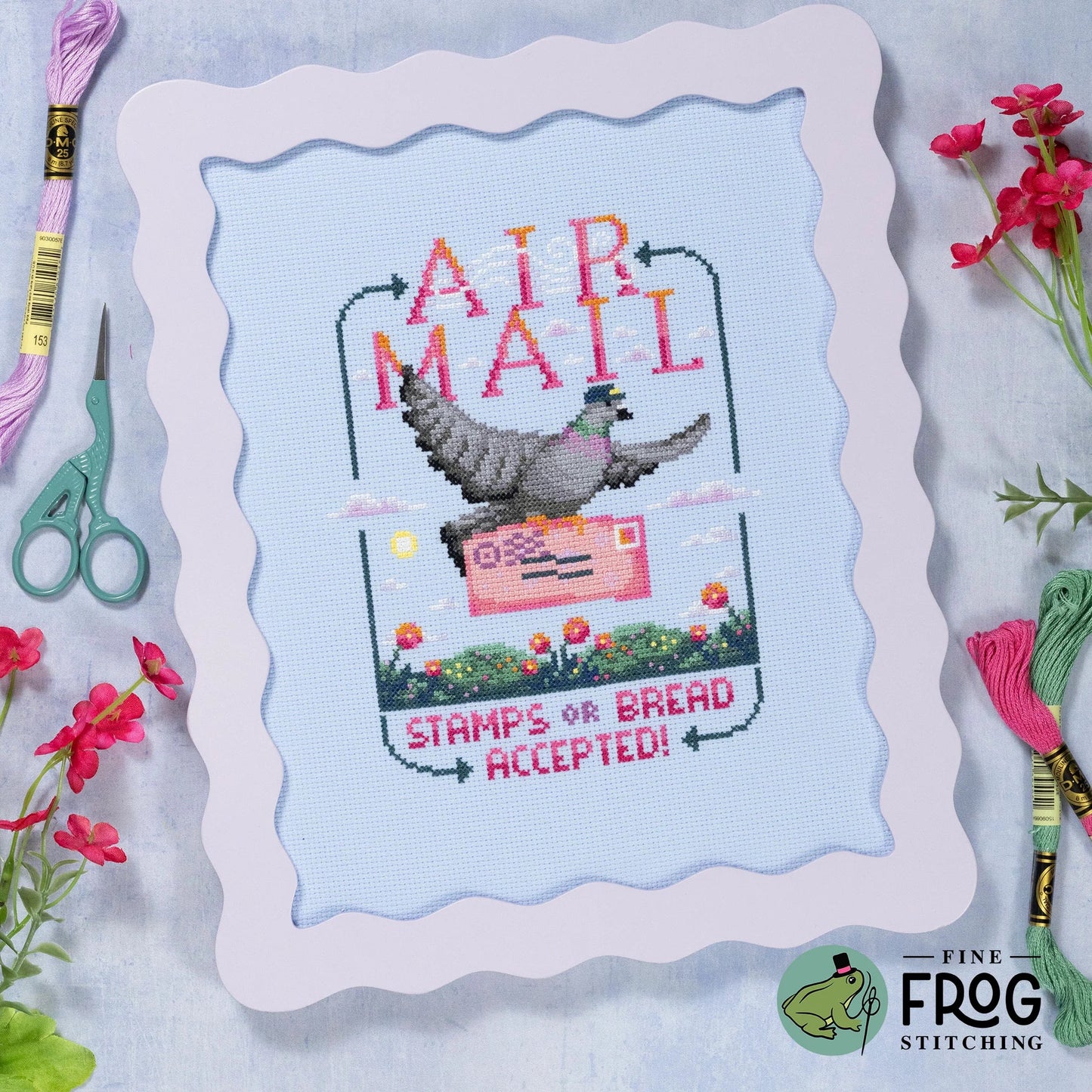 Air Mail - Fine Frog Stitching