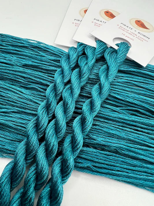 Algae - Pirate + Robin 6 Strand Embroidery Floss