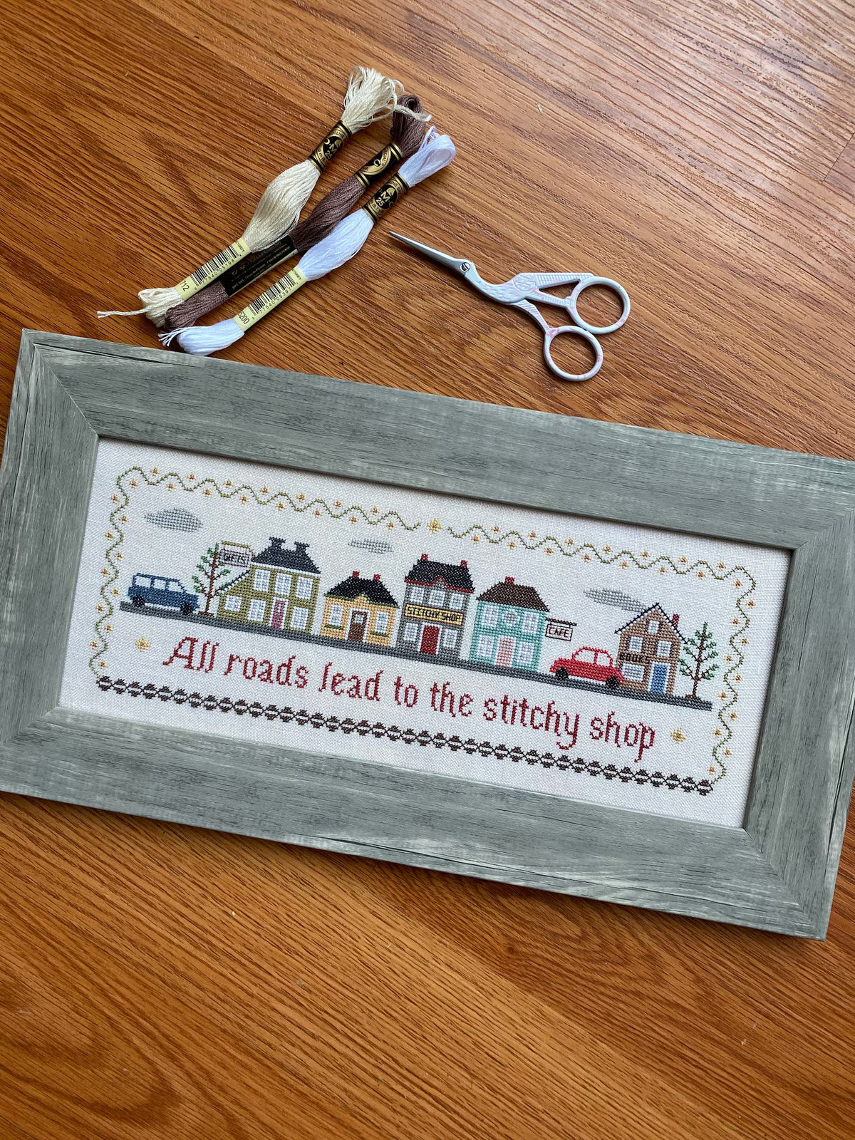All Roads Lead to the Stitchy Shop - Darlene D'eon Designs