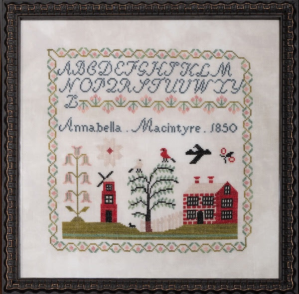 Annabella Mcintyre - 1850 - Olde Willow Stitchery