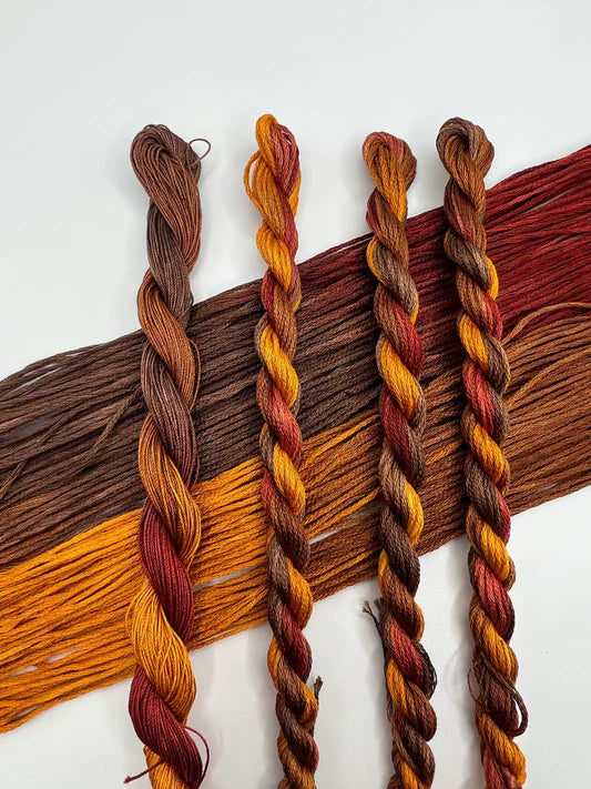 Autumn Harvest - Pirate + Robin 6 Strand Embroidery Floss