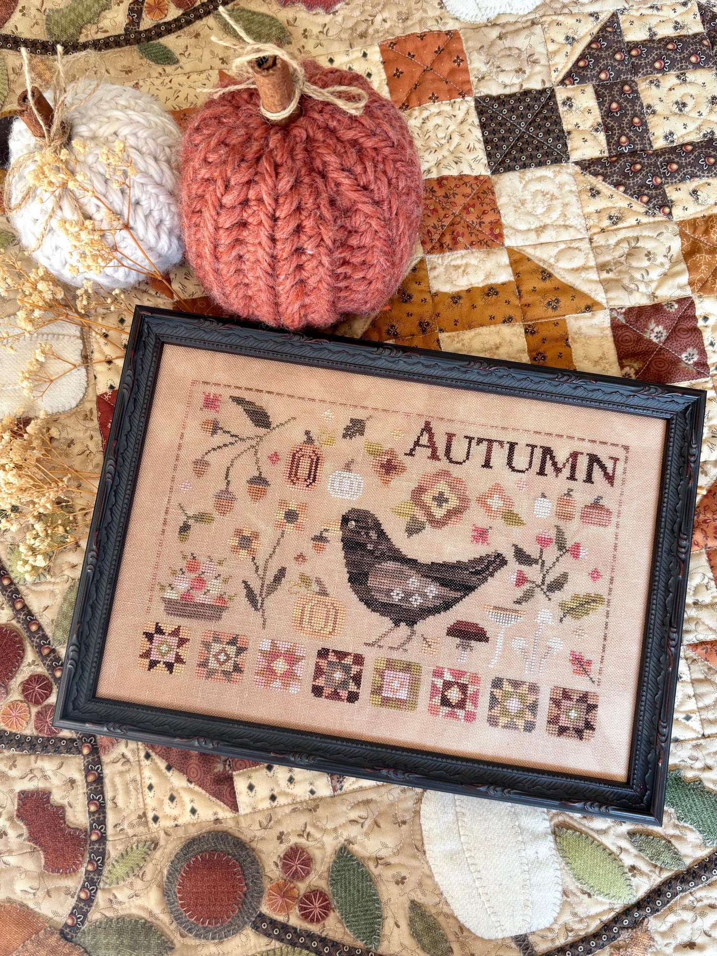 Autumn Blackbird - Blueberry Ridge Designs