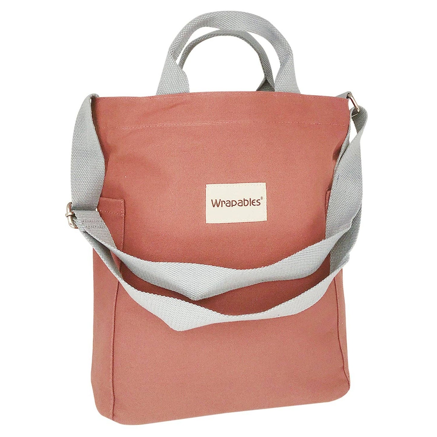 Wrapables Canvas Cross Body Tote