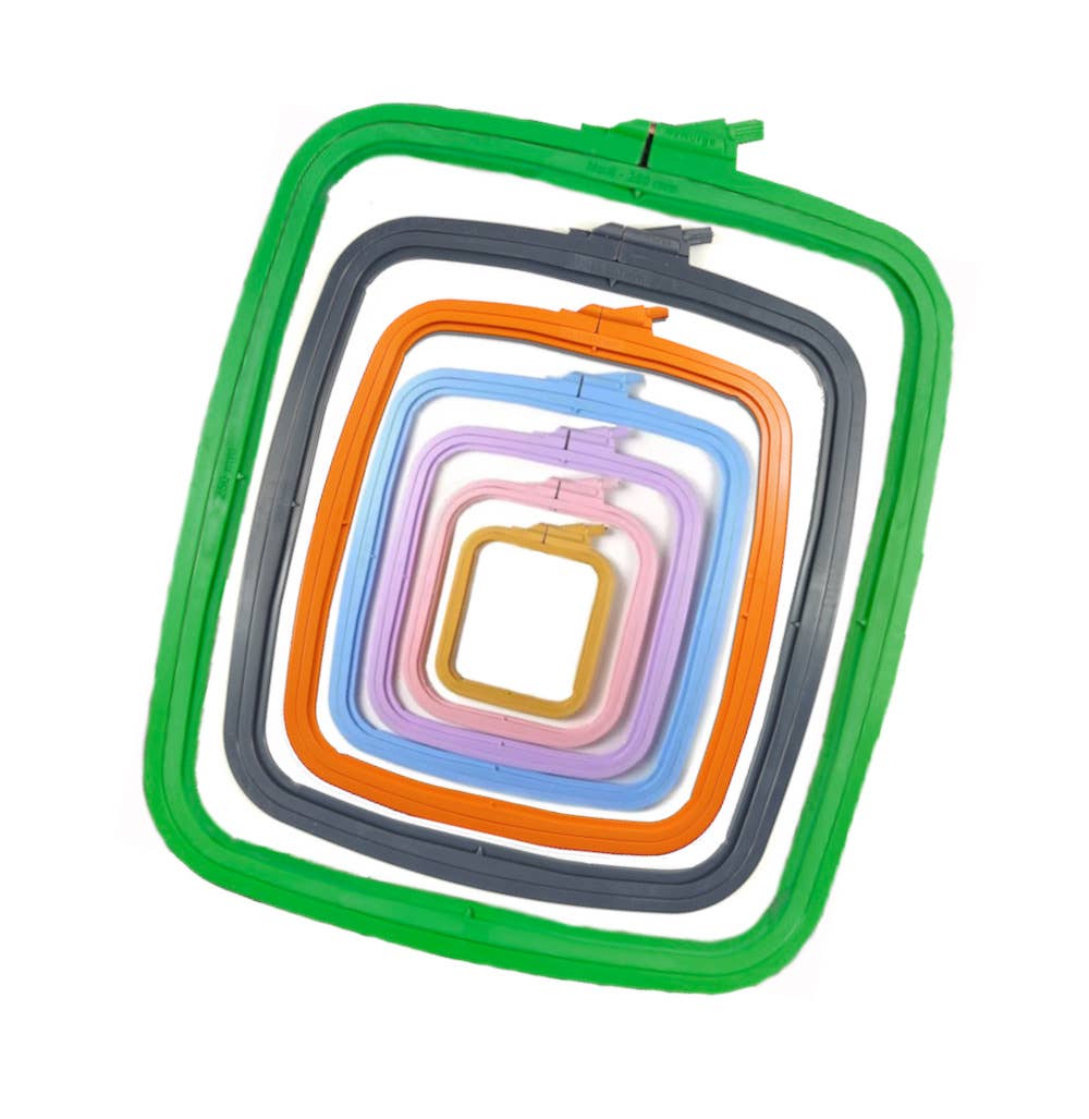 Nurge Square Plastic Hoops 145 x 165mm (5.7" x 6 1/2")