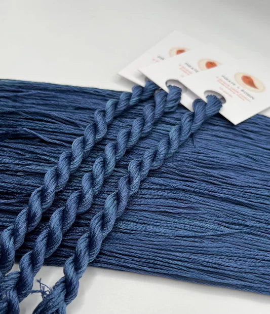 Blue Steel - Pirate + Robin 6 Strand Embroidery Floss