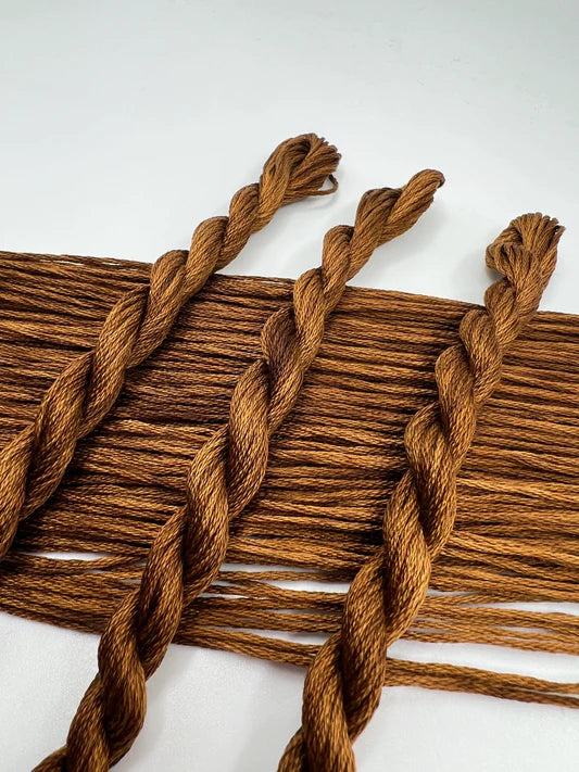 Bronze - Pirate + Robin 6 Strand Embroidery Floss