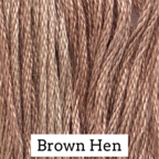 Classic Colorworks Brown Hen