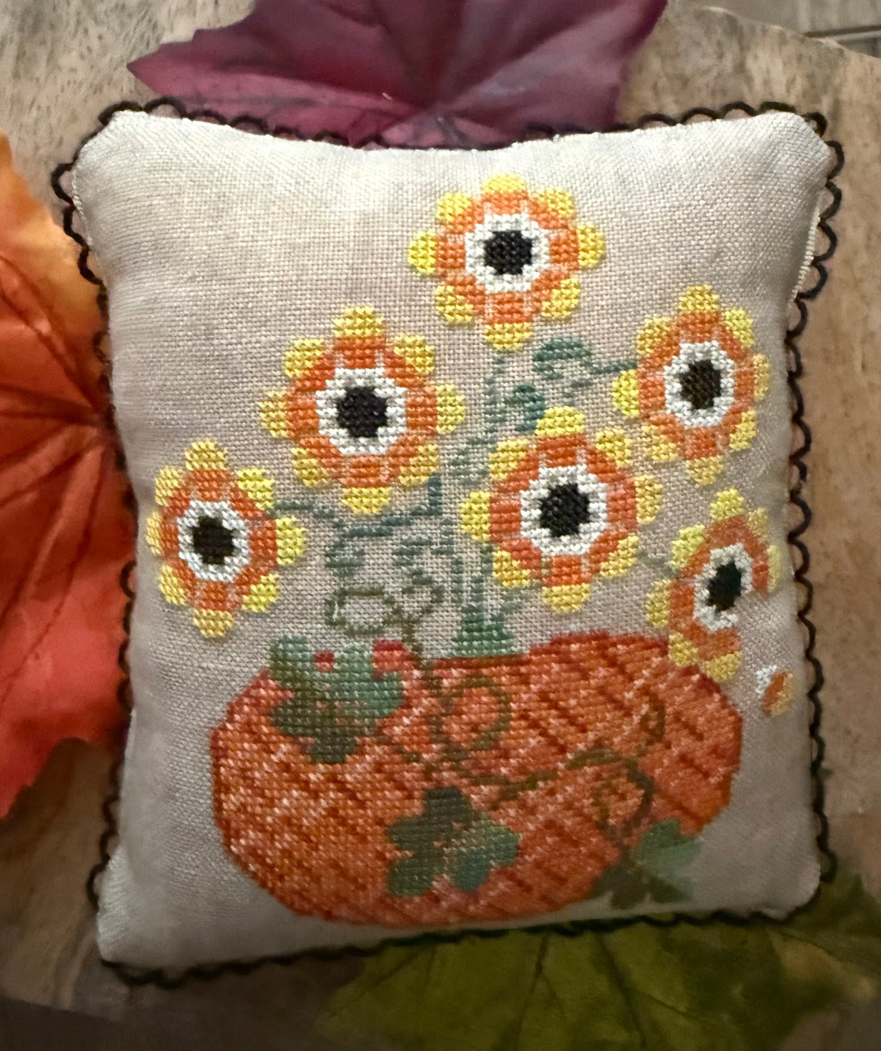 Candy Corn Bouquet - Running with Needles and Scissors