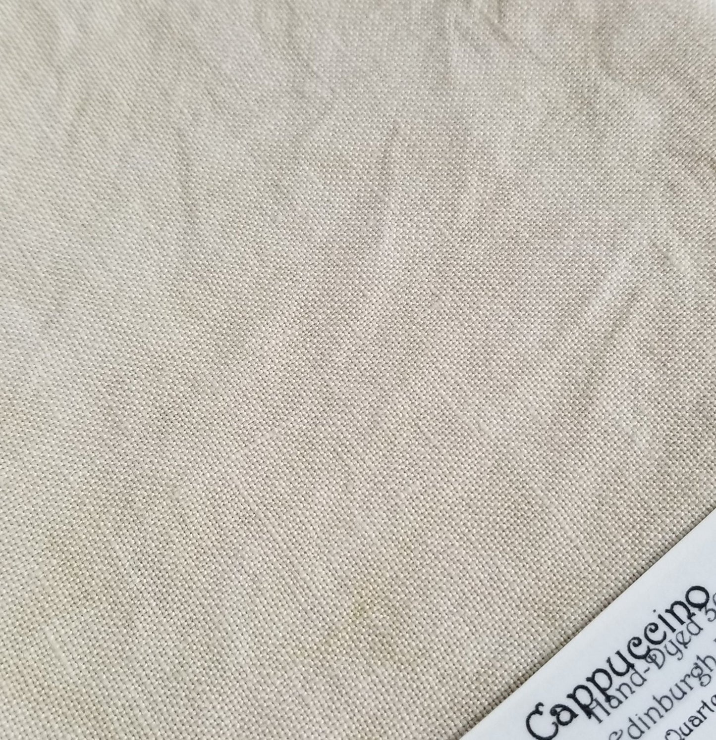 40ct. Newcastle Linen - Cappuccino - Fiber on a Whim