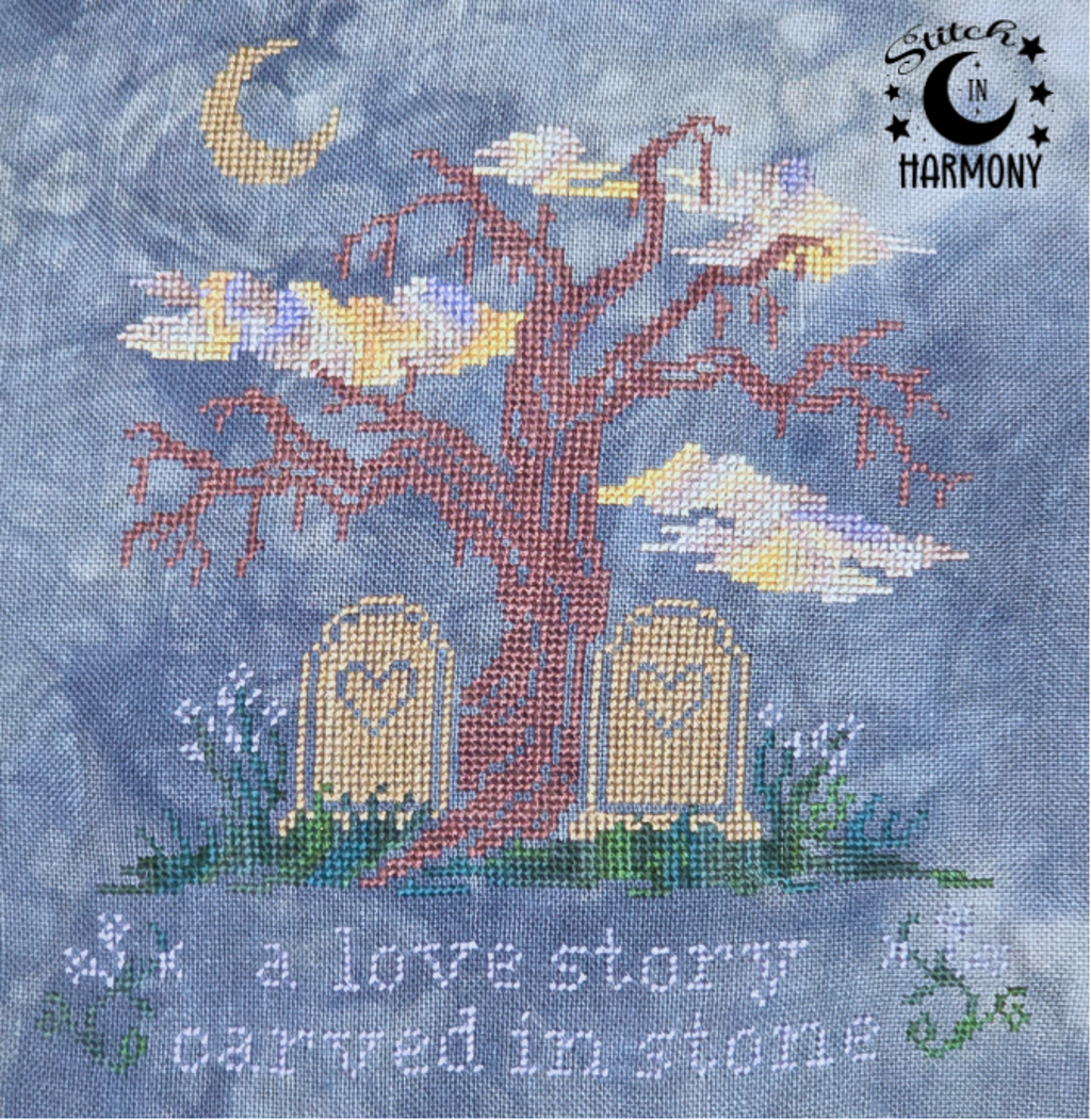 Carved in Stone - *Stitch in Harmony Colab* - Ghost Boy Needleworks