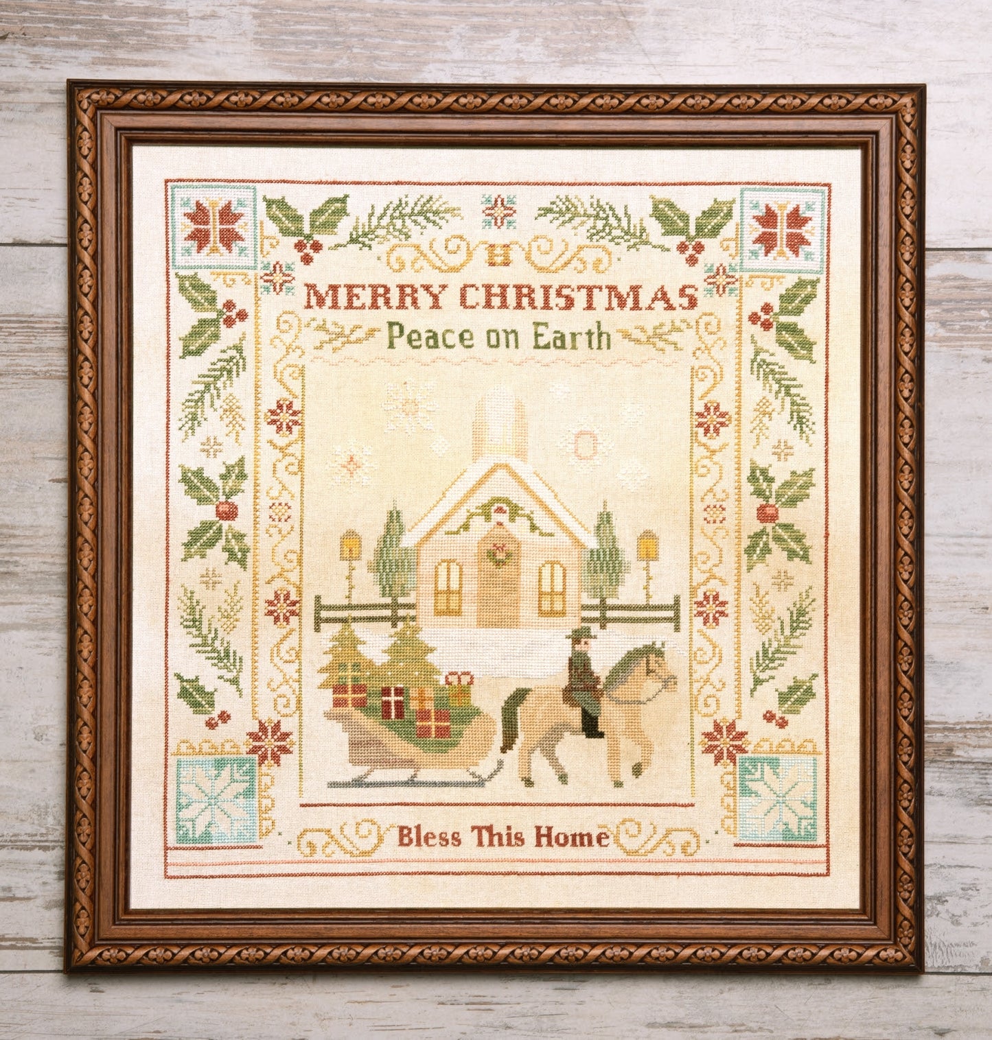 Christmas Blessings - Samplers and Primitives