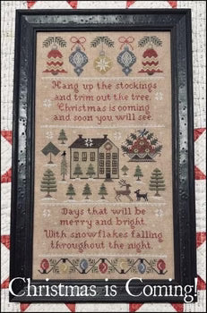 Christmas is Coming! Sampler - The Scarlett House