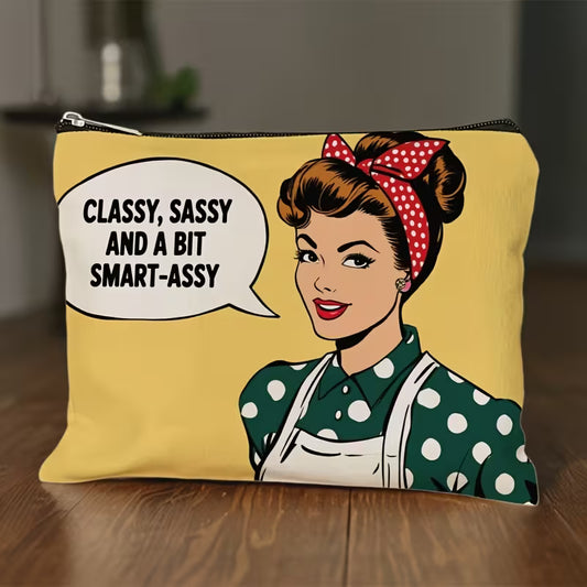 Classy Sassy and Smart Assy Zipper Bag