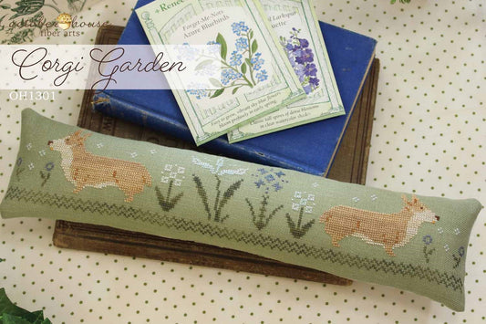 Corgi Garden -  October House Fiber Arts