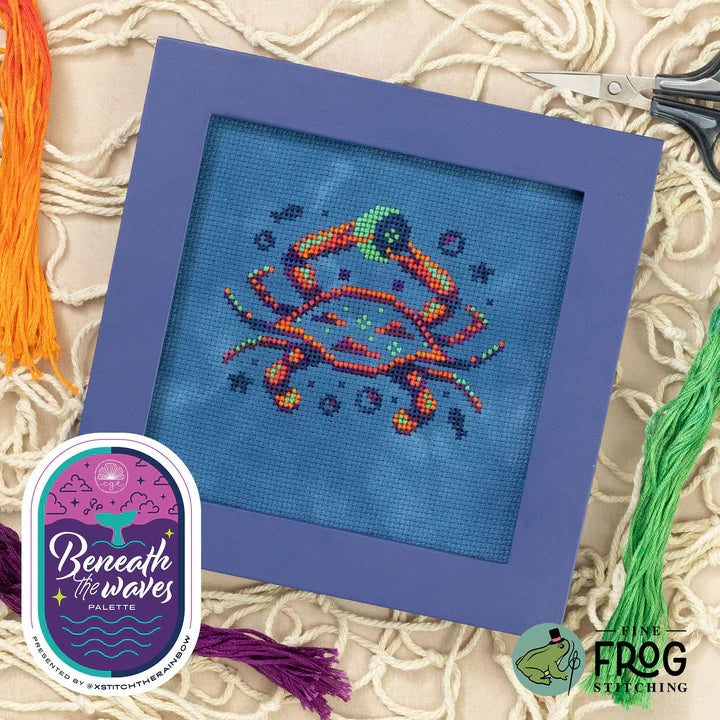 Crescent Crab - Fine Frog Stitching