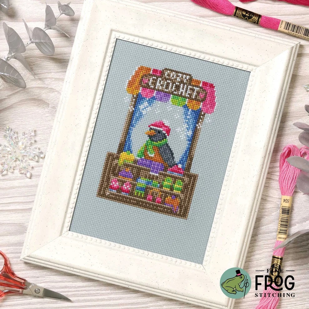 Crochet Shop Robin - Fine Frog Stitching