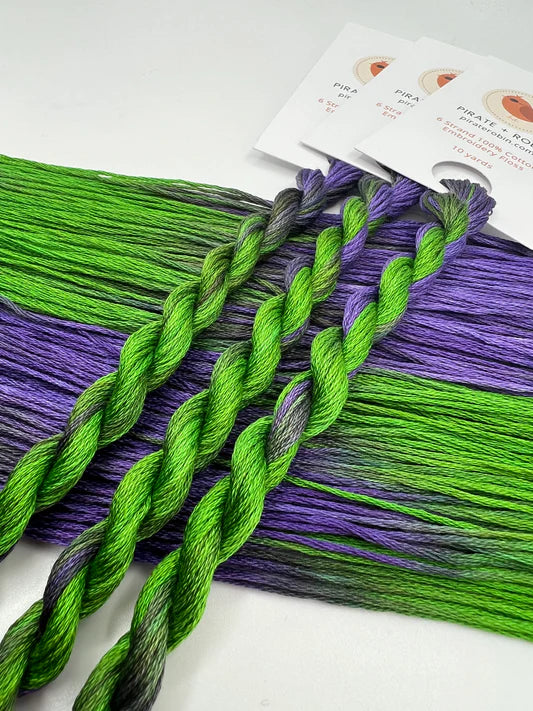 Crocus - Pirate + Robin 6 Strand Embroidery Floss