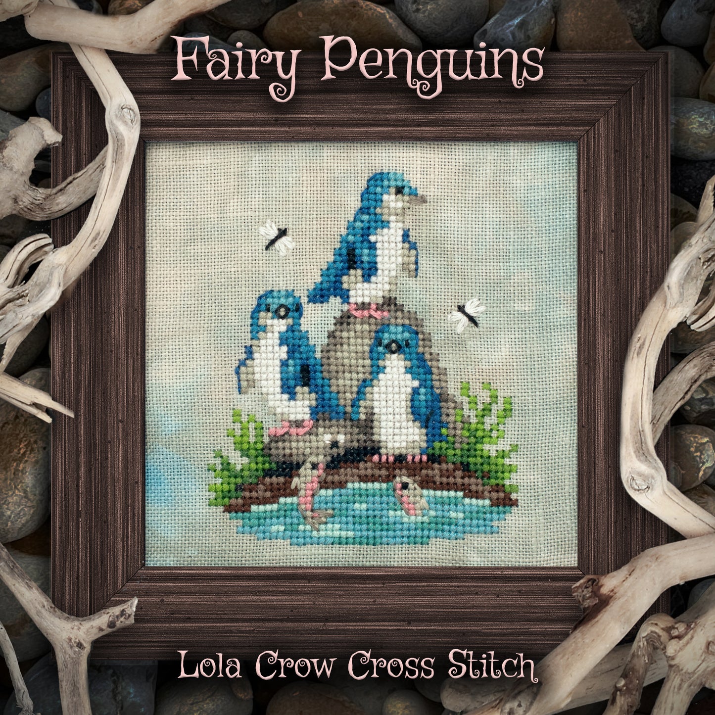 Fairy Penguins - Lola Crow Cross Stitch