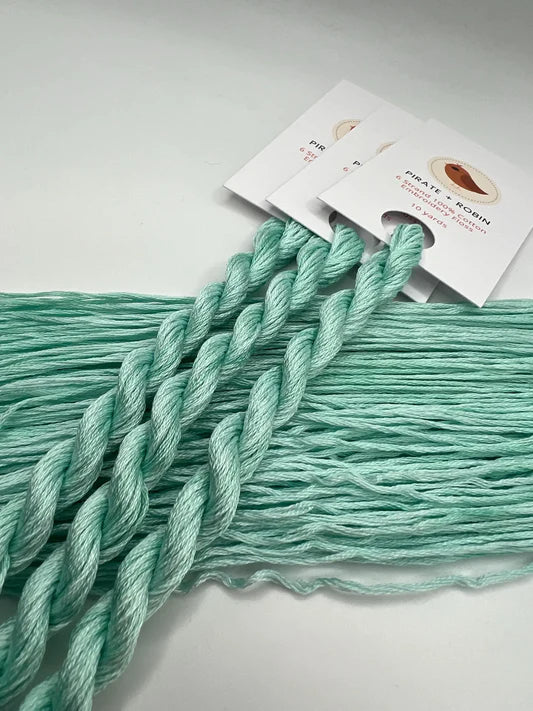 Foam - Pirate + Robin 6 Strand Embroidery Floss