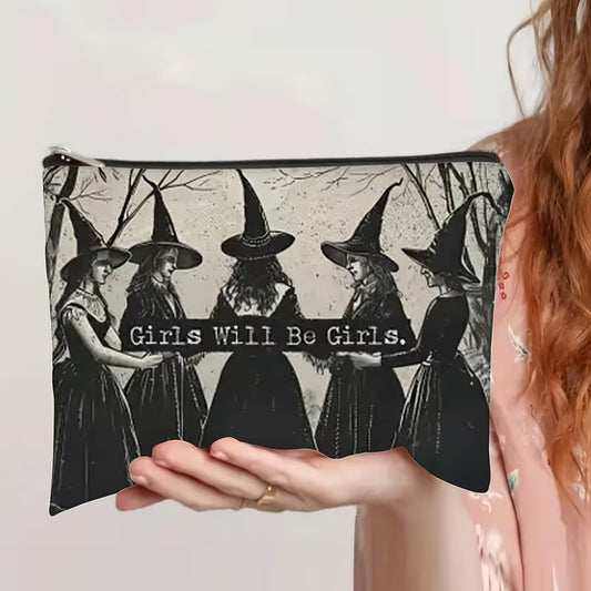 Girls will be Girls Zipper Bag
