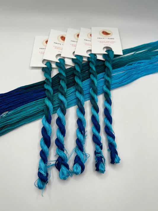 Glacier - Pirate + Robin 6 Strand Embroidery Floss