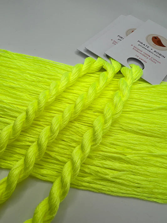 Glow Worm - Pirate + Robin 6 Strand Embroidery Floss