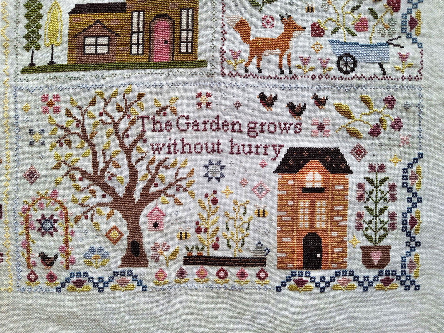 Grow Without Hurry - BRG #6 - Blueberry Ridge Designs