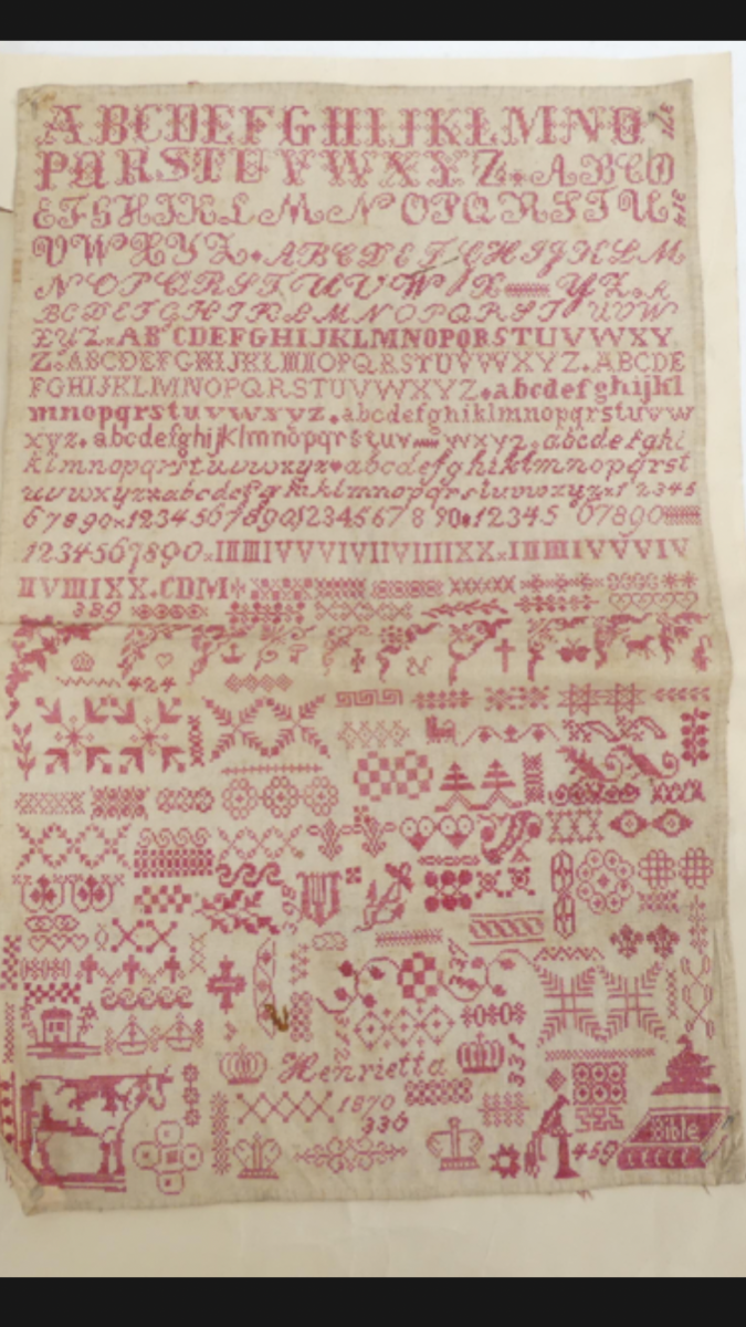 Henrietta 1870 - Cross Stitch Antiques