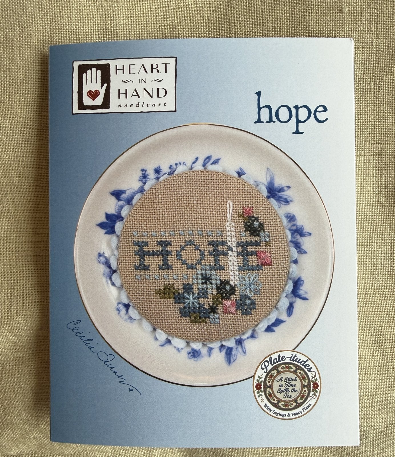 Hope- Heart in Hand - Plate-itude