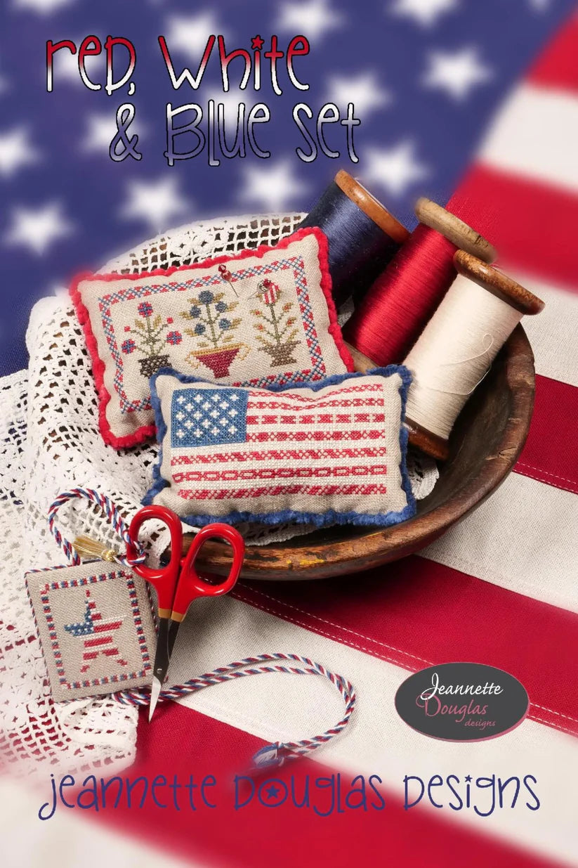 Patriotic Sampler 2 - Jeannette Douglas Designs