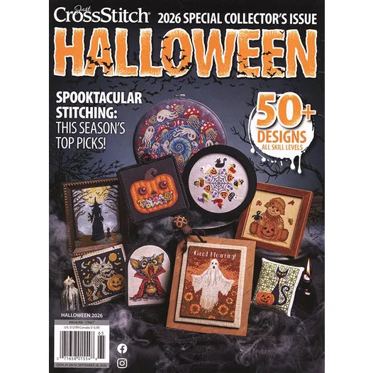 Just Cross Stitch 2026 Special Collector's Issue Halloween