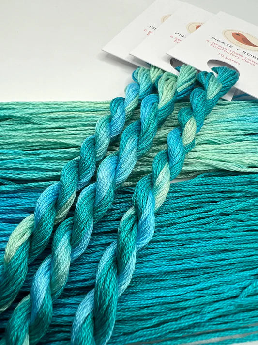 Lagoon - Pirate + Robin 6 Strand Embroidery Floss