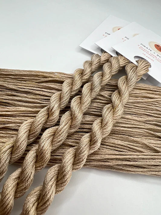 Latte - Pirate + Robin 6 Strand Embroidery Floss