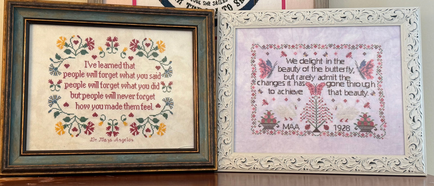 Maya Angelou - Salty Stitcher Design
