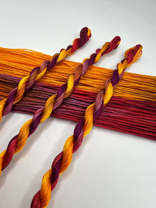 Nasturtium - Pirate + Robin 6 Strand Embroidery Floss