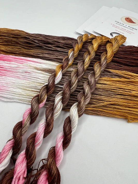 Neapolitan - Pirate + Robin 6 Strand Embroidery Floss