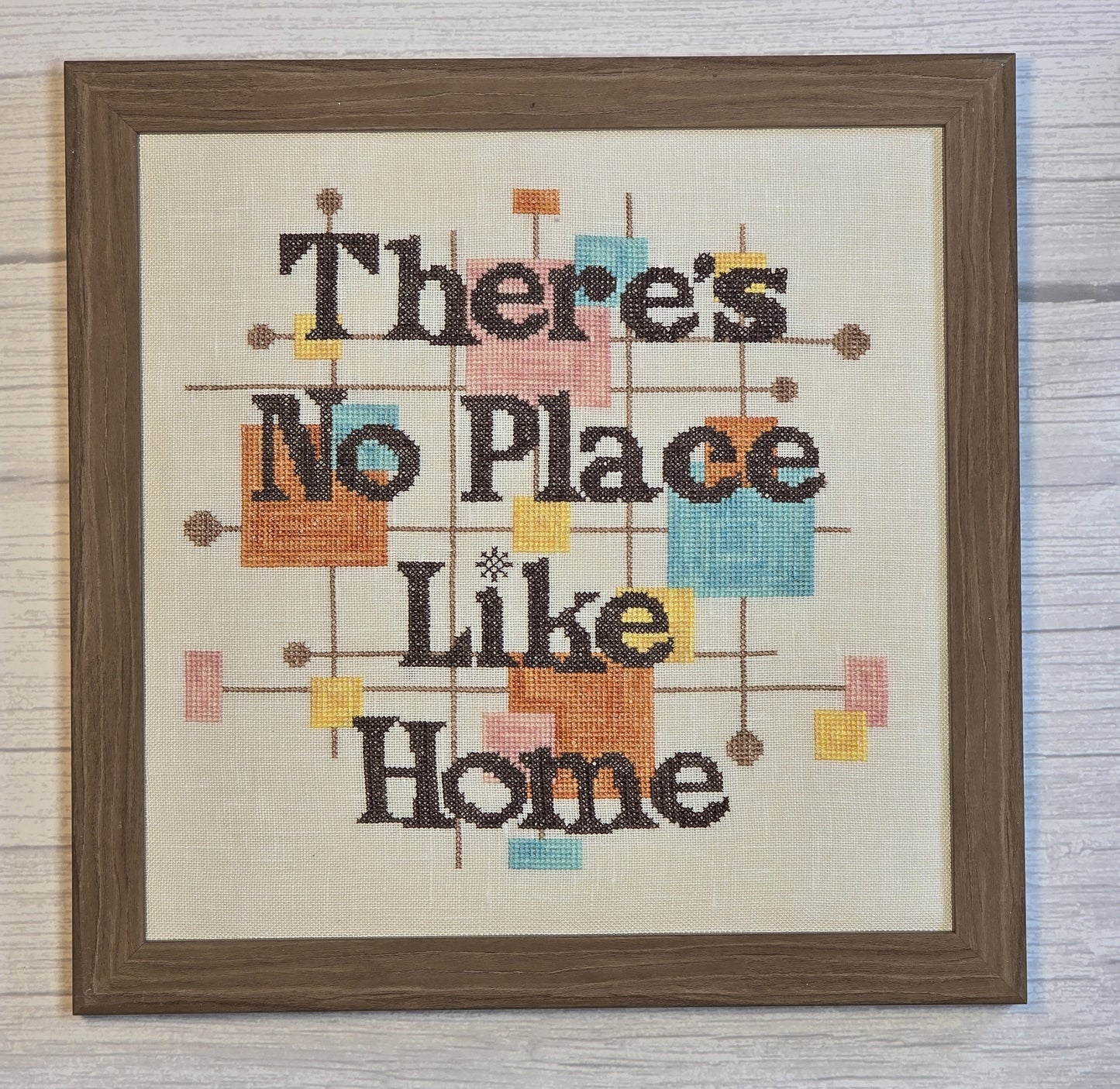 No Place Like Home - Wildflower Stitching