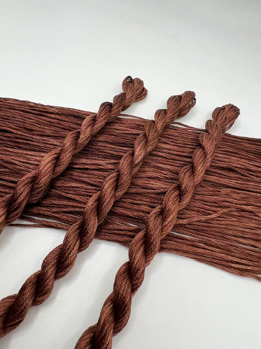 Pecan - Pirate + Robin 6 Strand Embroidery Floss