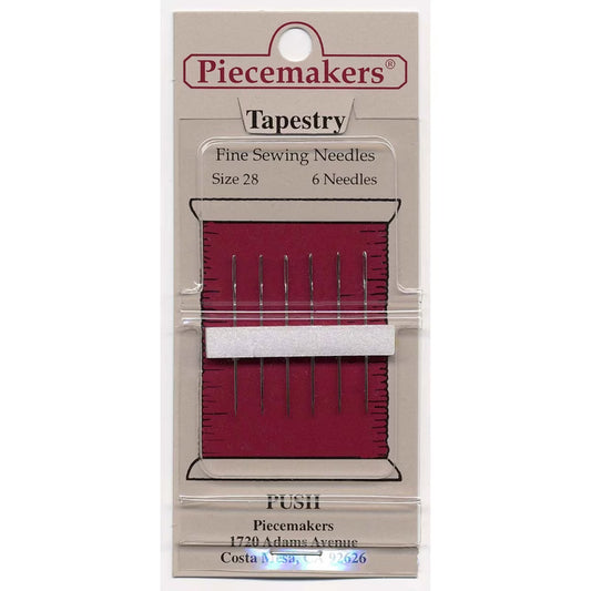 Piecemaker Size 28 Tapestry Needle, pack of 6