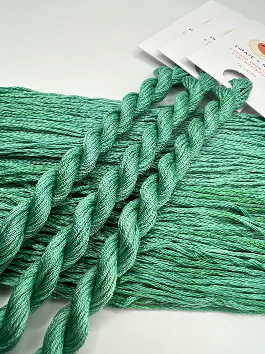 Pistachio - Pirate + Robin 6 Strand Embroidery Floss