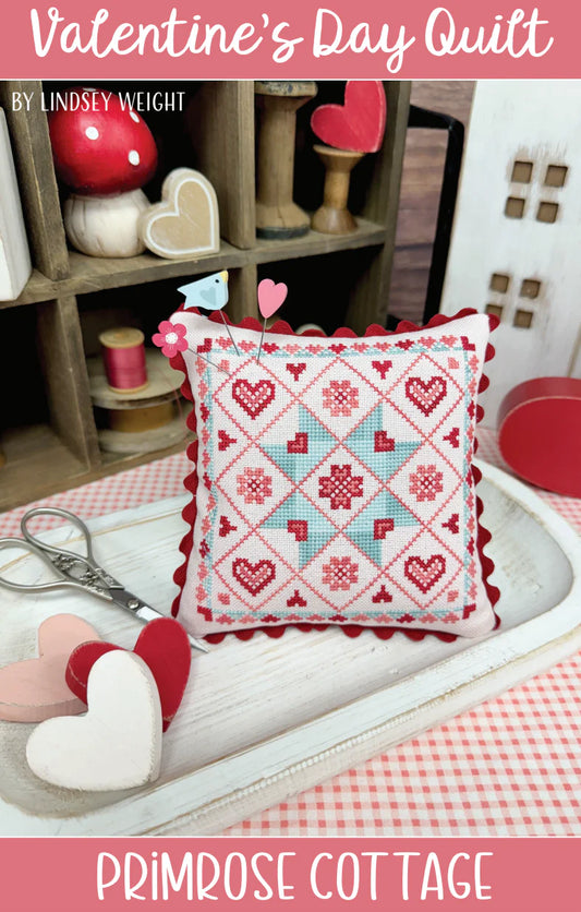 Valentine's Day Quilt - Primrose Cottage