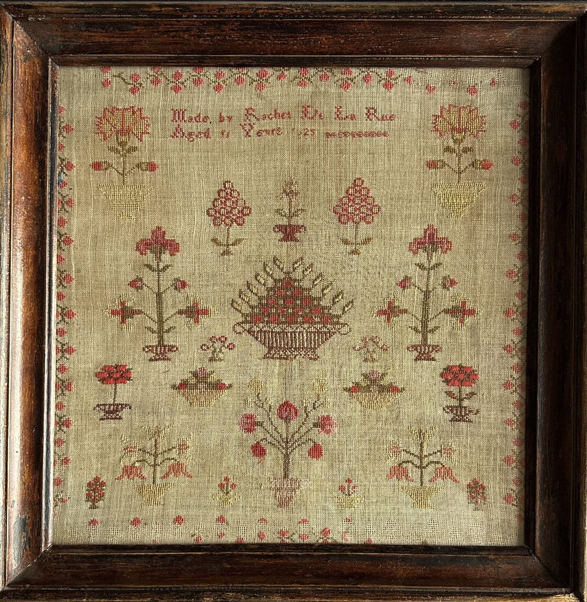 Rachel de la Rue 1825 - Cross Stitch Antiques