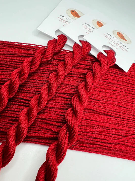Redstone - Pirate + Robin 6 Strand Embroidery Floss
