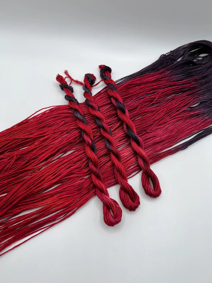 Red Wine - Pirate + Robin 6 Strand Embroidery Floss