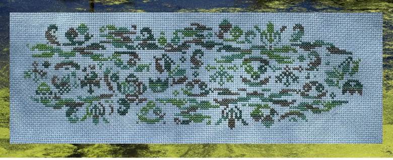 Reflections of Algae - Rebel Stitcher Designs
